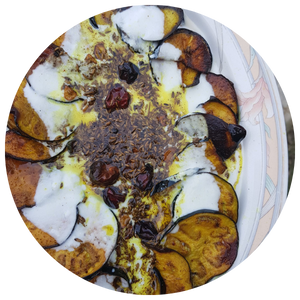 Aubergine (Baigan) Raita